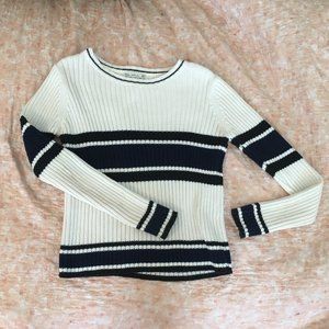 ZARA Stripped Knit Sweater